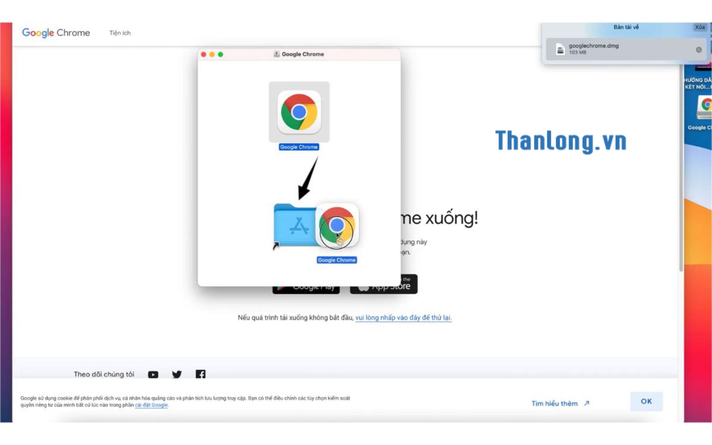 Hướng dẫn Download Google Chrome cho Mac