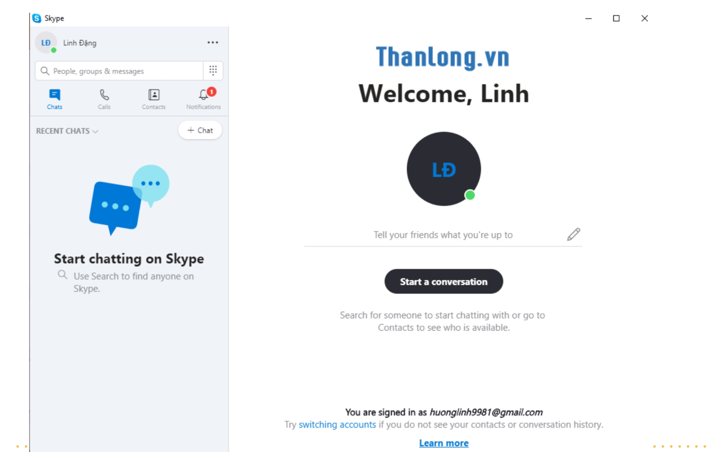 Download Skype cho PC