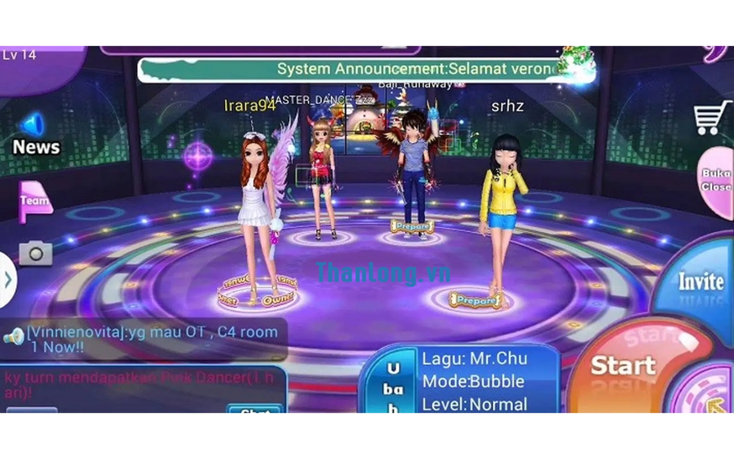 Tải game audition