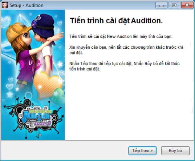 Kiểm tra máy tính trước khi tải game Audition về máy tính