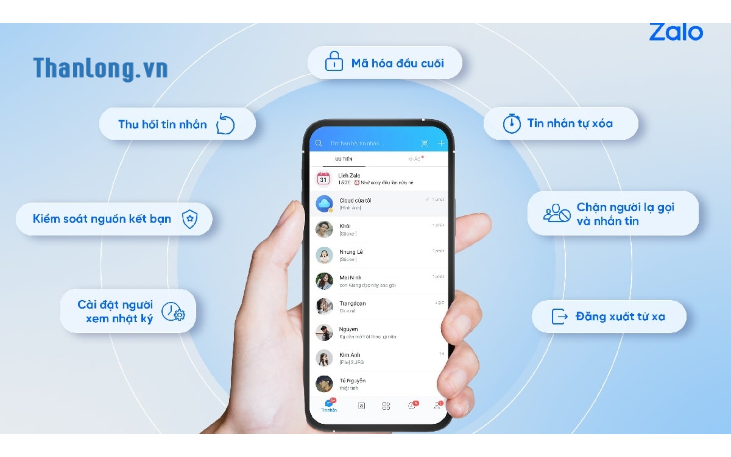 Các mẹo sau khi tải zalo về điện thoại