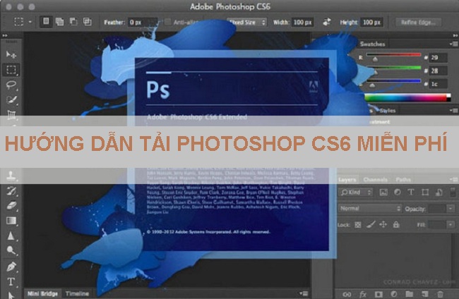 Tải photoshop cs6