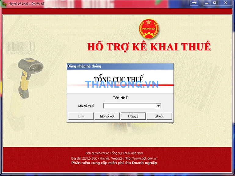 tải phần mềm kê khai thuế