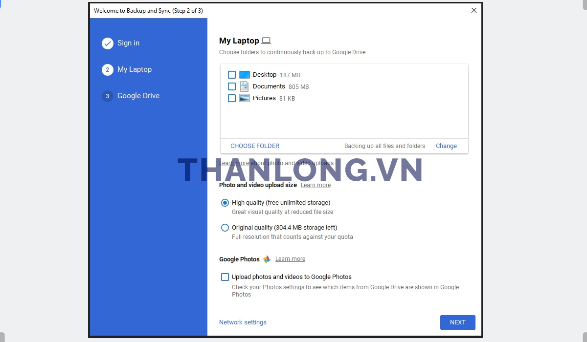 tai google driver cho pc