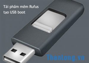 Giới thiệu phần mềm rufus