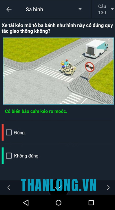 150 câu ôn bằng lái xe