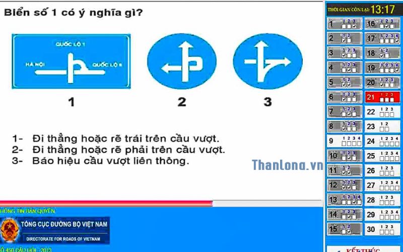 tải phần mềm thi bằng lái xe a1