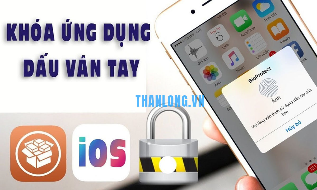 Khóa vân tay iphone