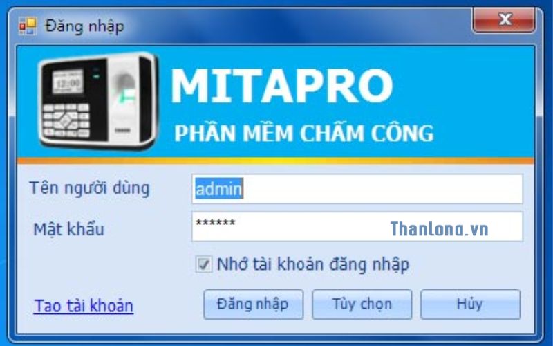 tải phần mềm chấm công