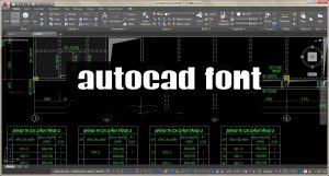 Font cad full