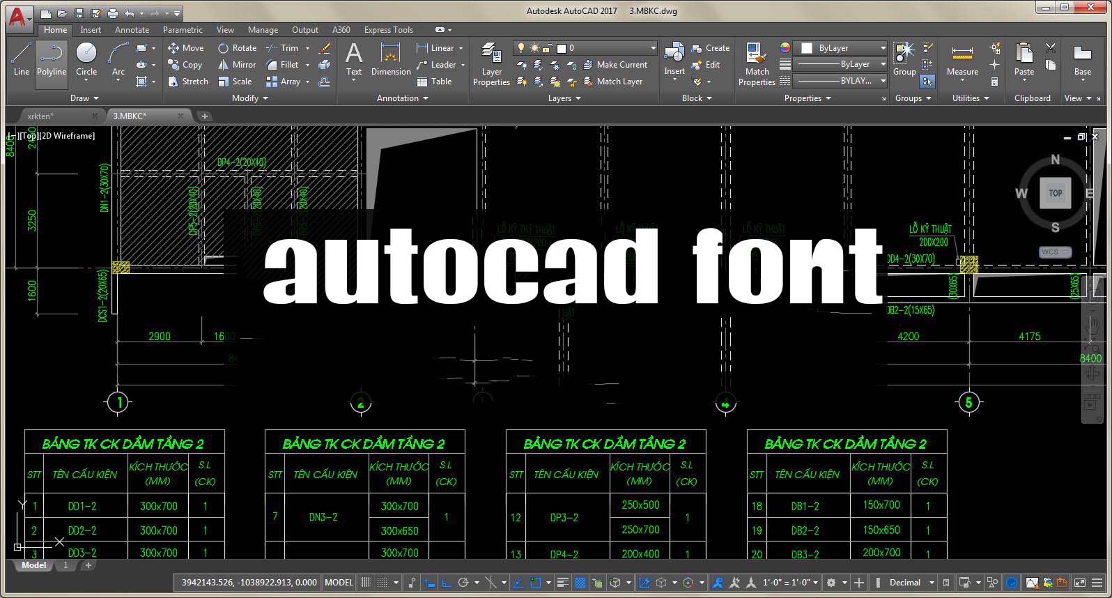 Font cad full