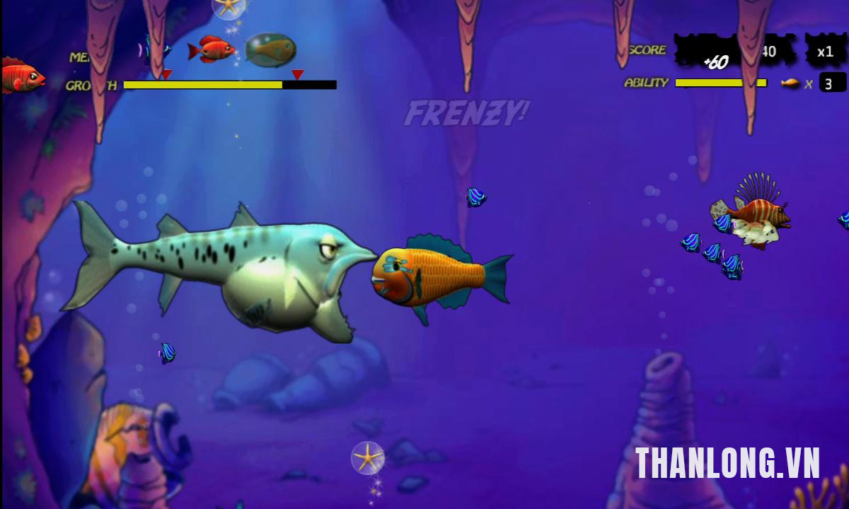 Hướng dẫn chơi game Cá lớn nuốt cá bé