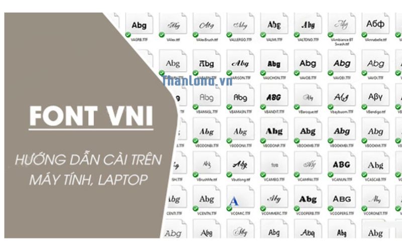 tải font vni