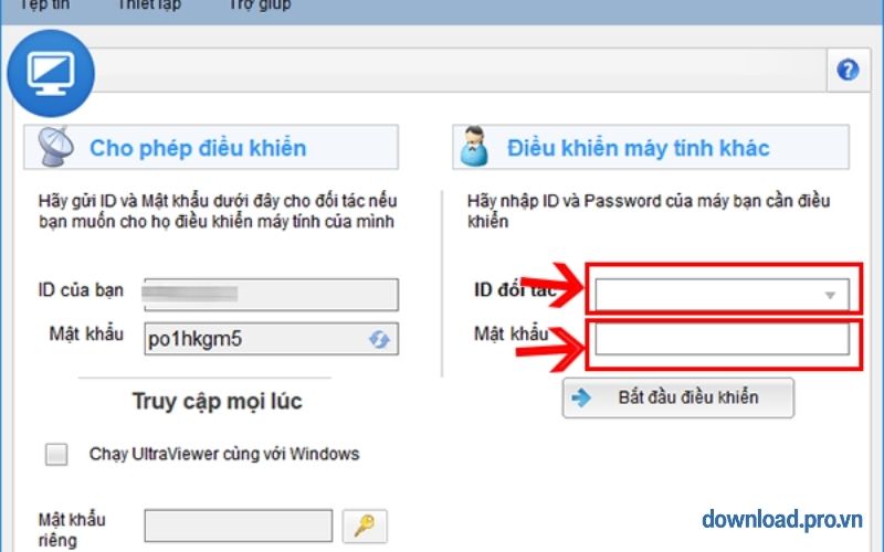 Giao diện UltraViews