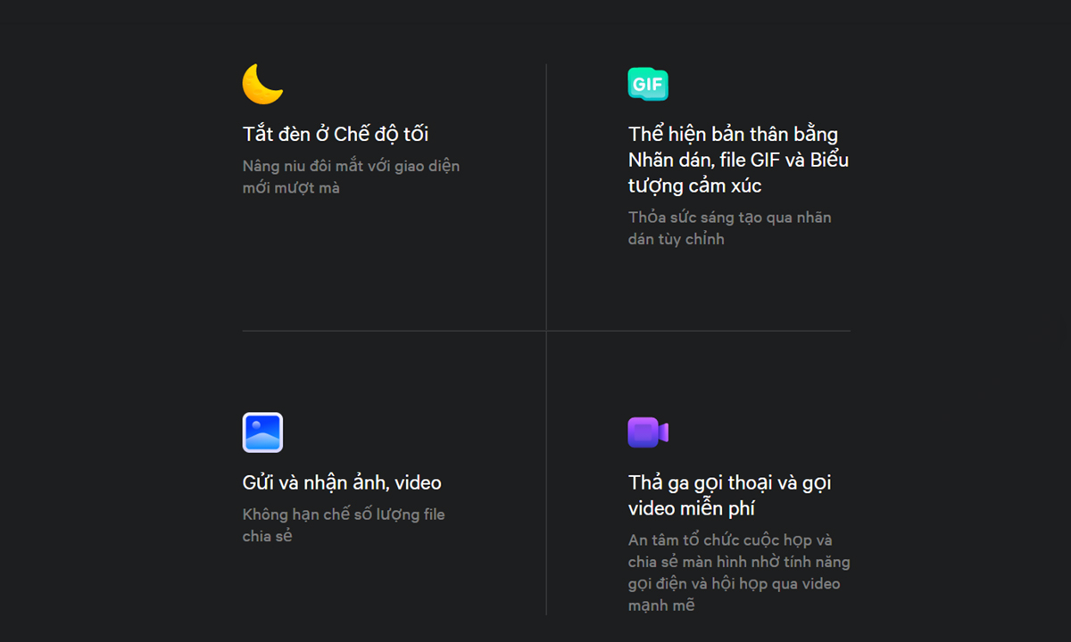 Tính năng đa dạng của messenger cho pc là gì?