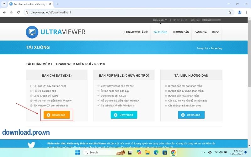 cài đặt Ultraviewer