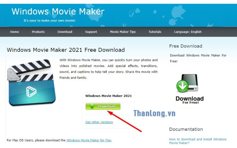download window movie maker