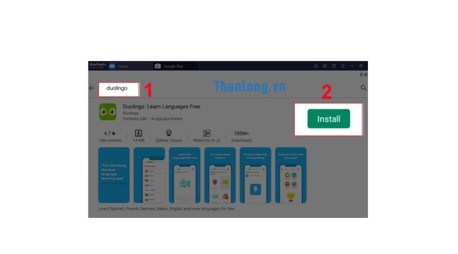 cách tải duolingo