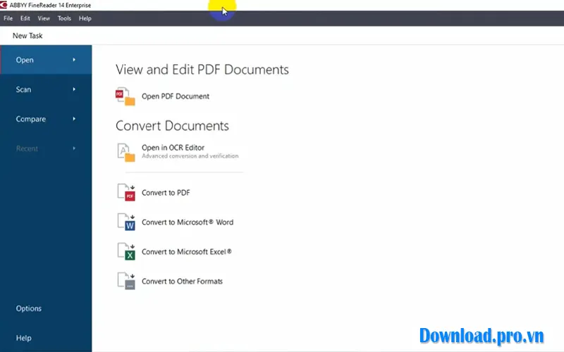 Hướng dẫn sử dụng ABBYY FineReader 14 cơ bản