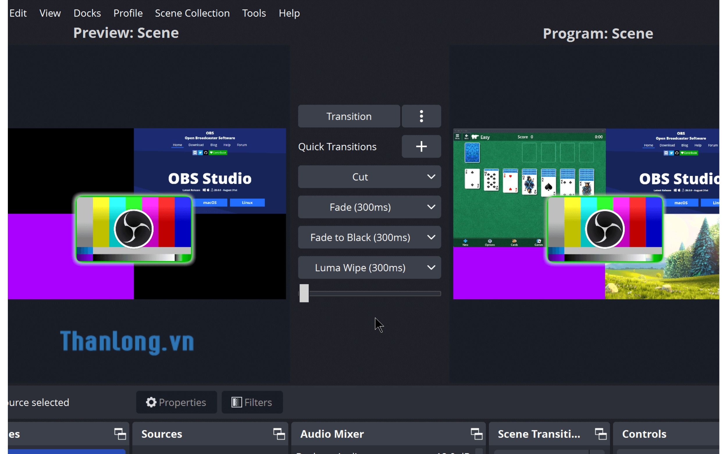 Download obs studio để thoả sức ghi hình