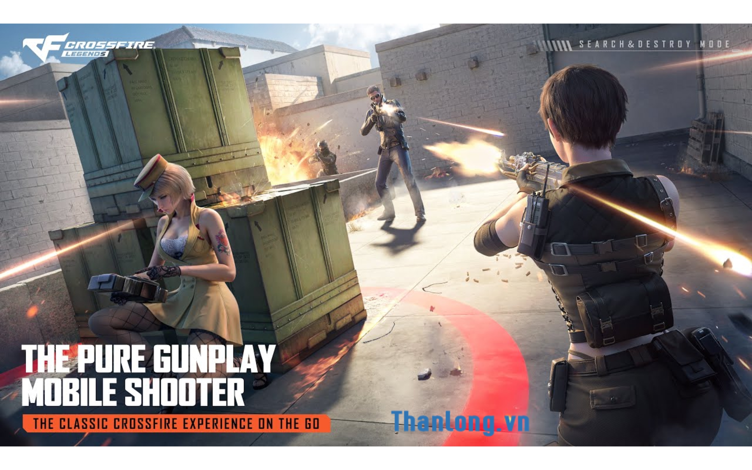 Trải nghiệm tải crossfire legends trên giả lập