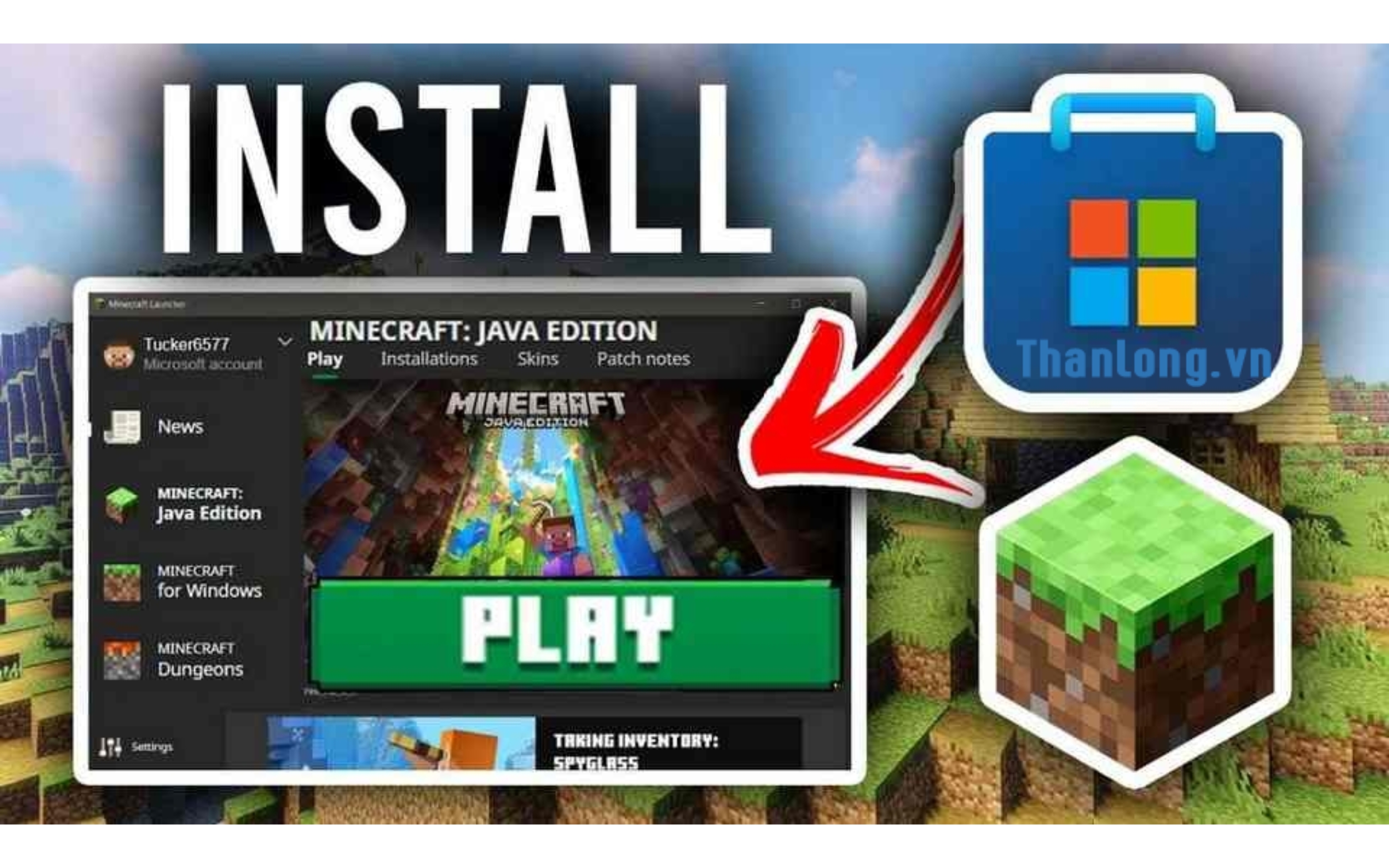 Download MINECRAFT LAUNCHER miễn phí để chơi cùng bè bạn nào