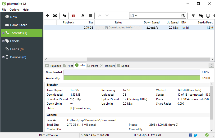 hướng dẫn tải utorrent