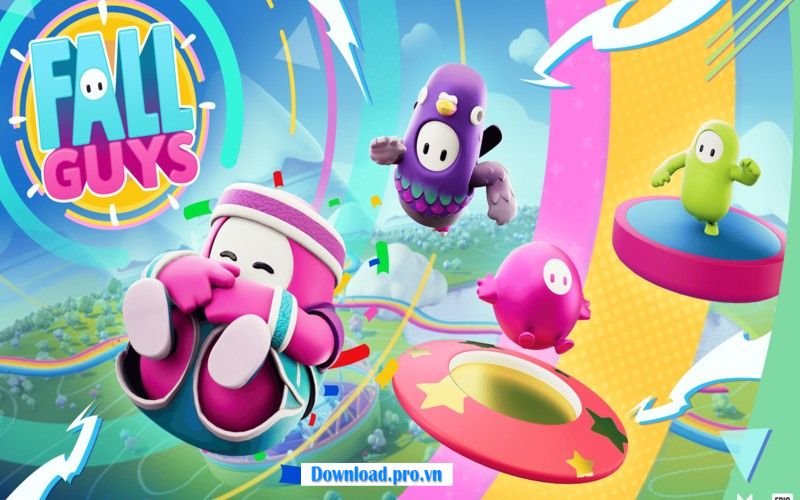 Chơi Fall Guy trên máy tính miễn phí 