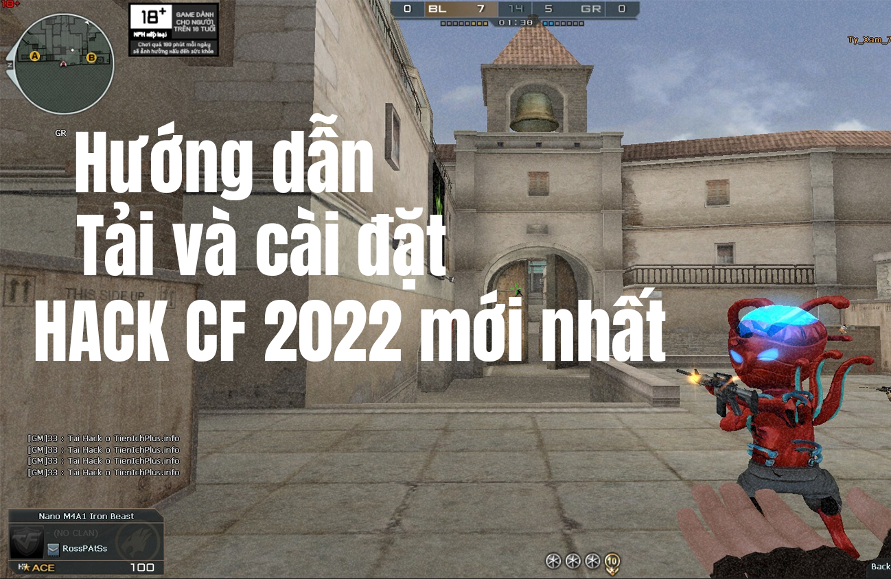Tải hack CF, hack đột kích, hack vinacf miễn phí mới nhất 2022
