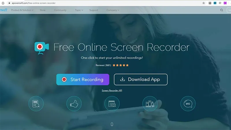 Apowersoft Free Online Screen Recorder