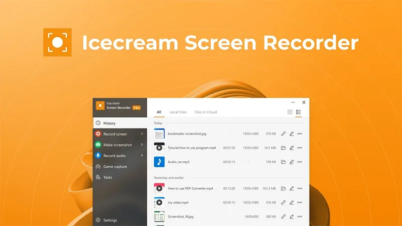 Icecream Screen Recorder (Free)