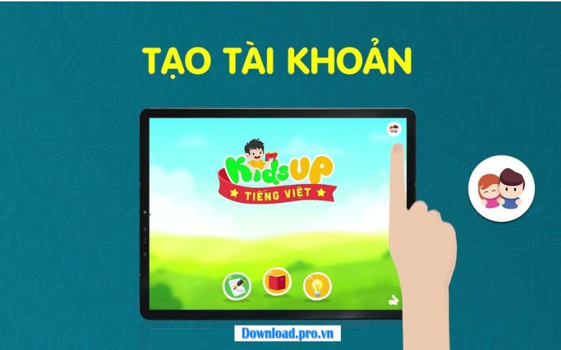 Hướng dẫn tải Kidsup