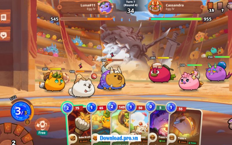 Tải game Axie Infinity PC chơi bằng chiến thuật