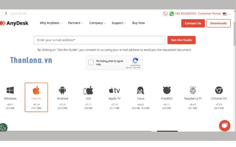 tải AnyDesk 