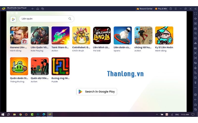 tải bluestacks mới nhất để chiến mọi loại game mobile trên máy tính.