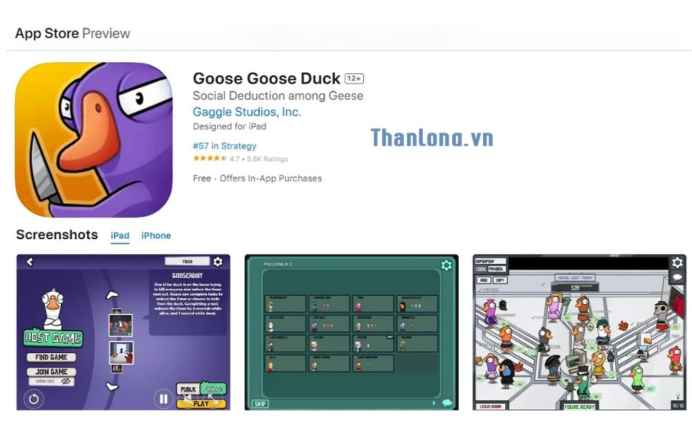 tải game goose goose duck