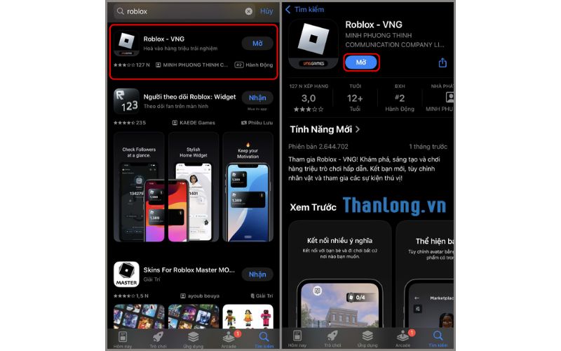 tải game roblox trên google