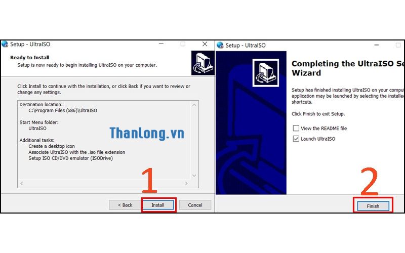 Nhấn Install để bắt đầu quá trình cài đặt