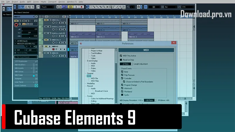 Giới thiệu phần mềm Cubase Elements