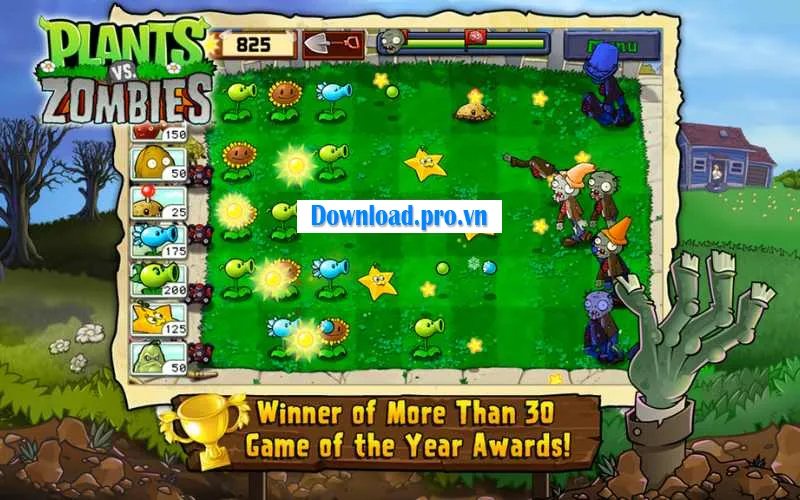 Download plants vs zombies ở đâu uy tín?