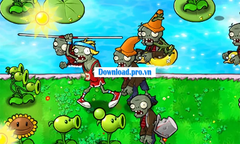 Những tính năng của game plants vs zombies