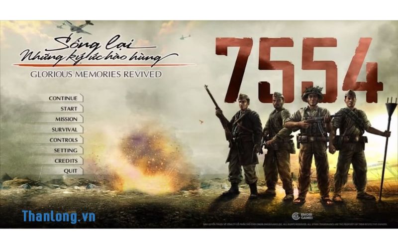 Giao diện sau khi tải và cài đặt game 7554
