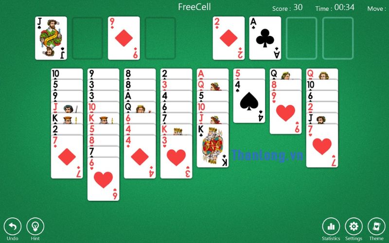 Giao diện tải game Free FreeCell Solitaire