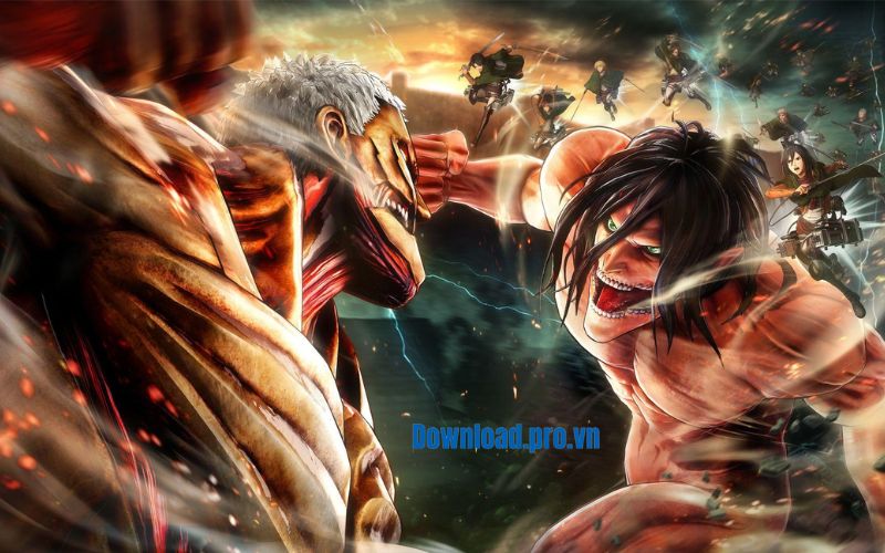 tải game attack on titan 3d