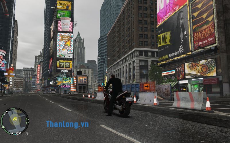 Giao diện Grand Theft Auto IV