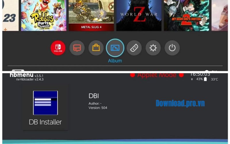tải game nintendo switch hack