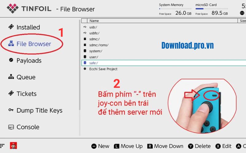 tải game nintendo switch hack