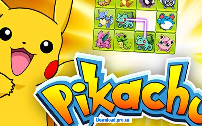 Game Pikachu cũng có thể tải trên điện thoại