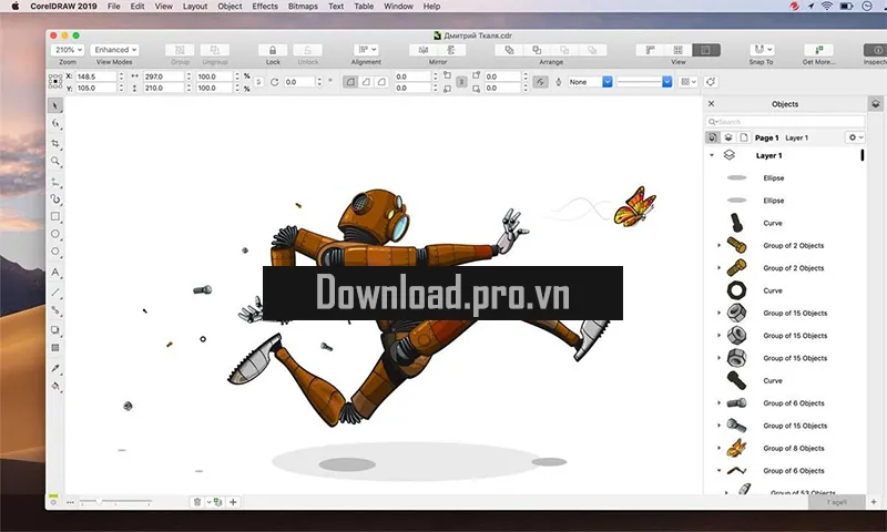 Ưu điểm của phần mềm CorelDraw