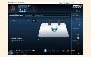 Realtek HD Audio Manager có tính năng gì nổi bật?